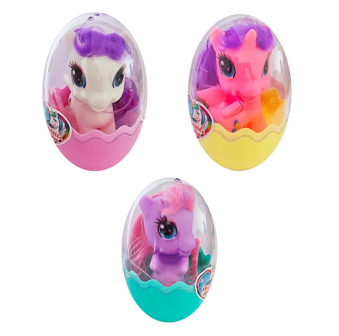 Unicornio Pony Juguete Niñas Huevo