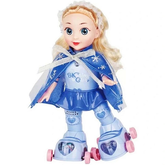 Robot Muñeca Princesa Patines Patinadora