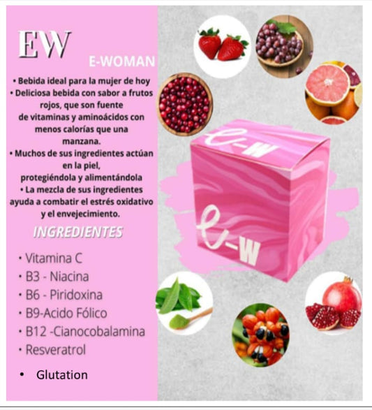 SUPLEMENTO MULTIVITAMINICO MUJER E-WOMAN