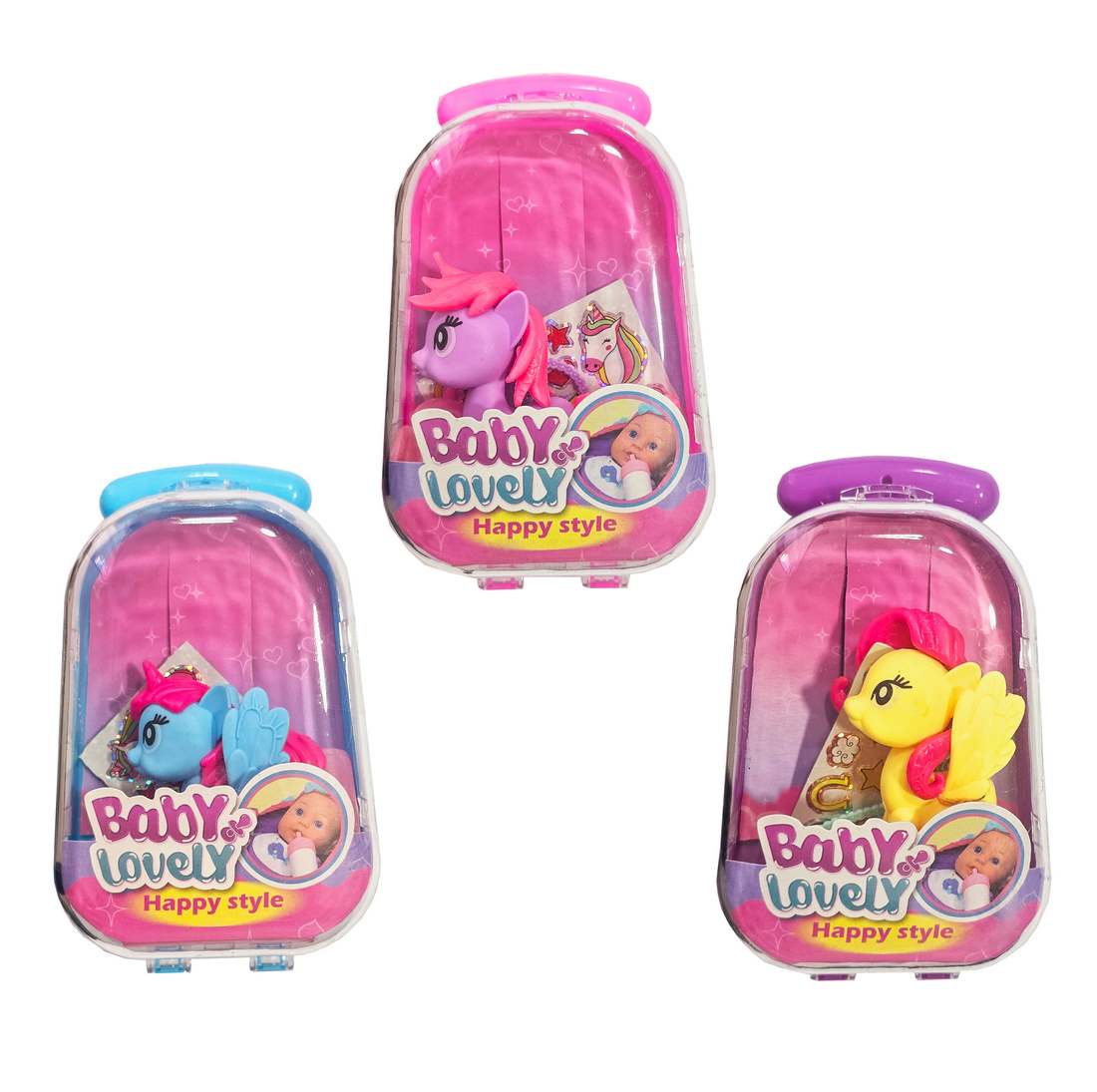 Unicornio Pony Juguete Niñas Maleta