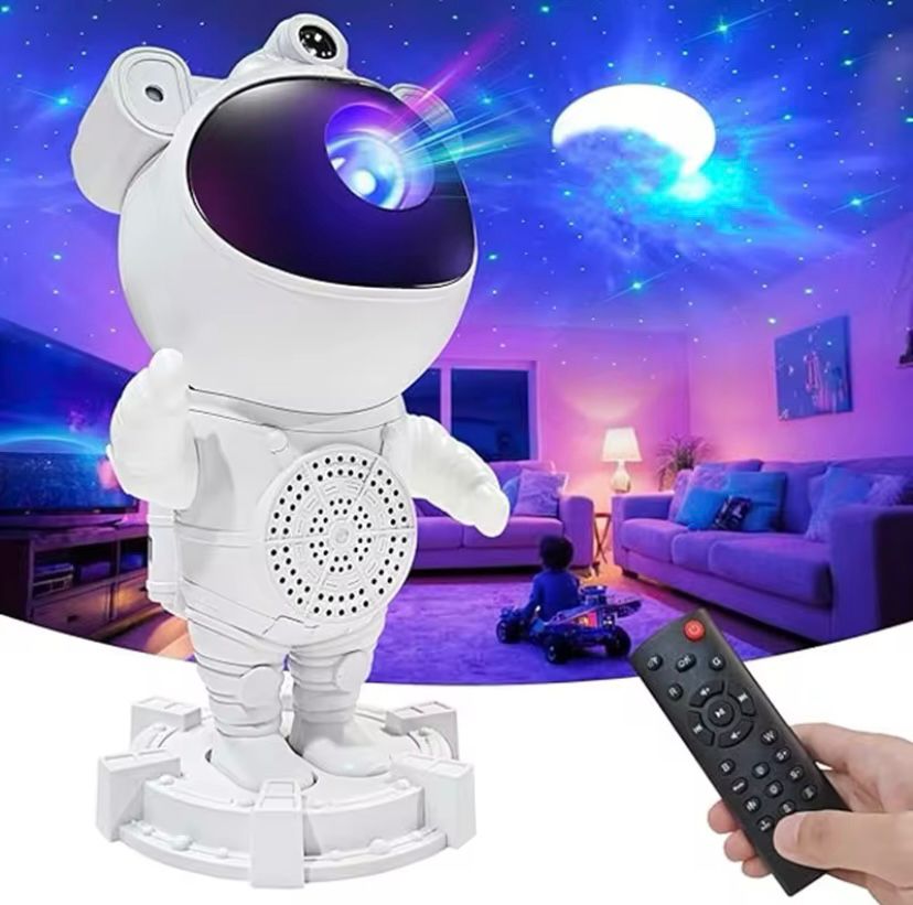 Proyector Astronauta Bluetooth Grande