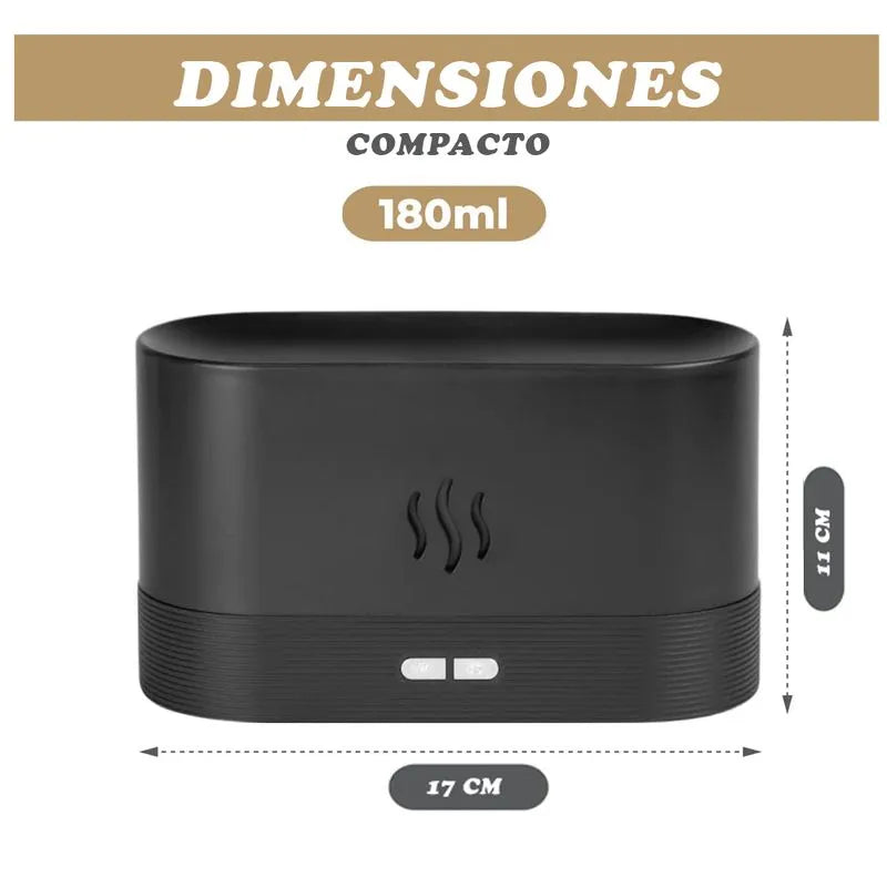 DIFUSOR DE AROMAS CON DISEÑO DE CHIMENEA