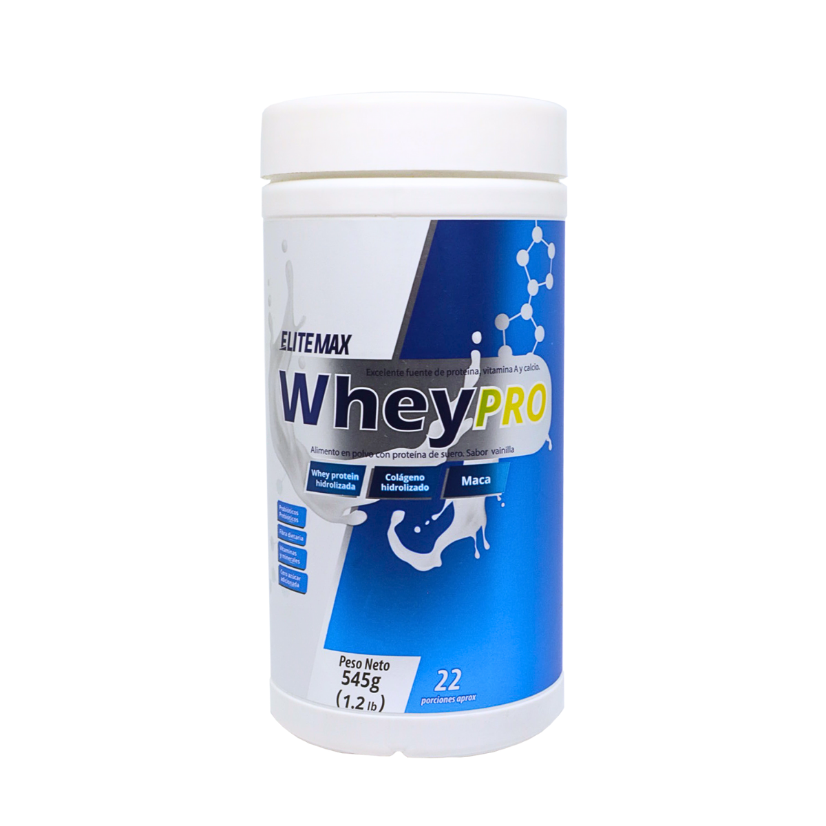 PROTEINA WHEY PRO ELITEMAX 1.2LB