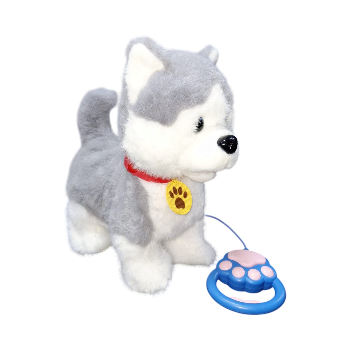 PELUCHE HUSKY ELÉCTRICO INTERACTIVO